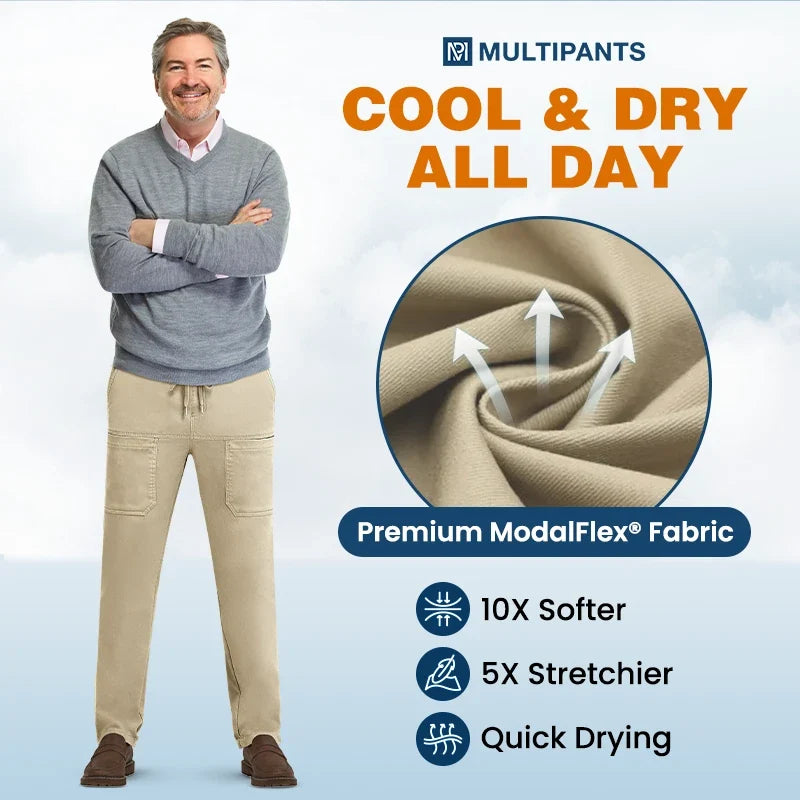 Vansiylife 🎁Hot Sale 49% OFF🏆MultiPants – High Stretch Multi-pocket Durable Cargo Pants