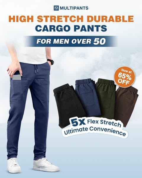 Vansiylife 🎁Hot Sale 49% OFF🏆MultiPants – High Stretch Multi-pocket Durable Cargo Pants