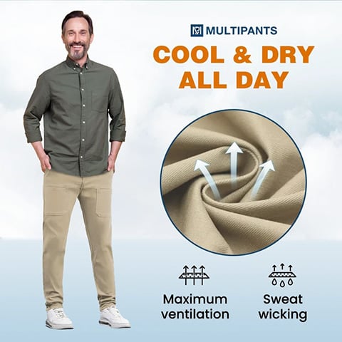 Vansiylife 🎁Hot Sale 49% OFF🏆MultiPants – High Stretch Multi-pocket Durable Cargo Pants